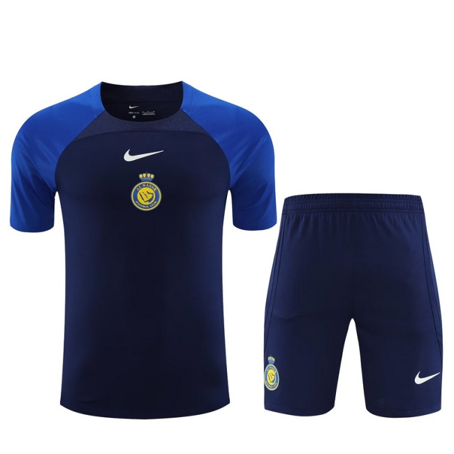 Al-Nassr 23/24 Dark Blue Training Kit Jersey