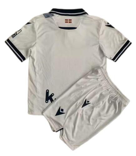Kids-Real Sociedad 23/24 Third White Soccer Jersey