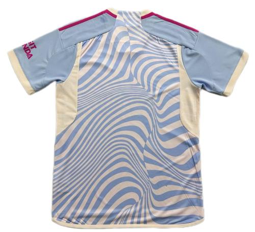 Arsenal 23/24 Female Away White/Blue Jersey