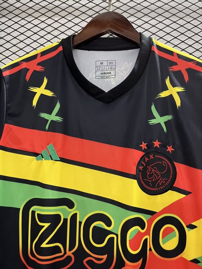 Ajax 23/24 Special Black Bob Marley Soccer Jersey