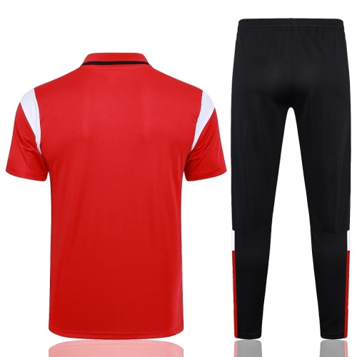 AC Milan 23/24 Red/Black/White Training Kit Jerseys