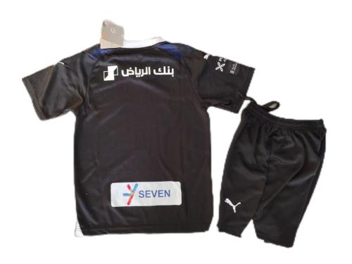 Kids-Al-Hilal 23/24 Third Black Soccer Jersey