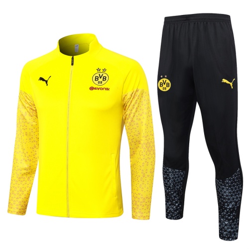 Dortmund 23/24 Tracksuit - Yellow/Red