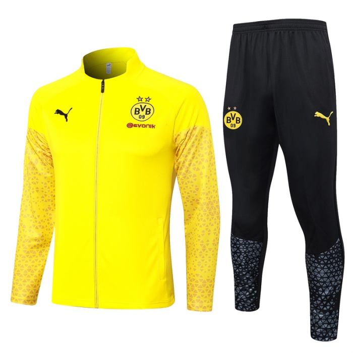 Dortmund 23/24 Tracksuit - Yellow/Red