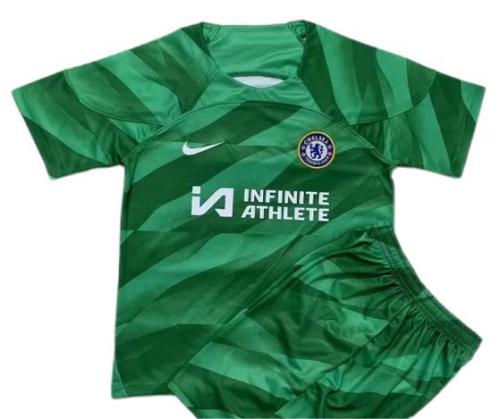 Chelsea 23/24 GK Green Soccer Jersey