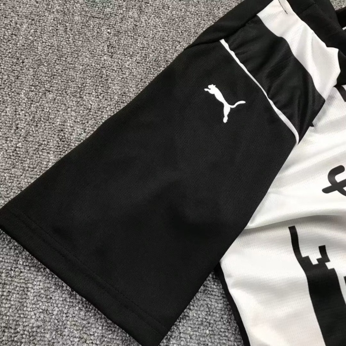 Monchengladbach 23/24 Third White/Black Jersey