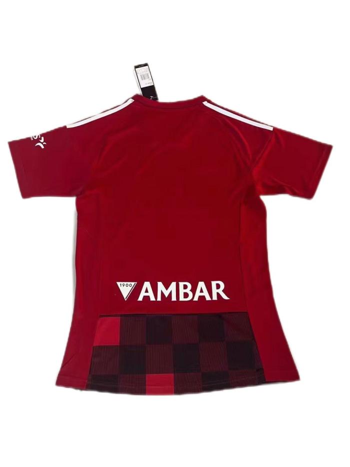 Zaragoza 23/24 Third Red Soccer Jersey