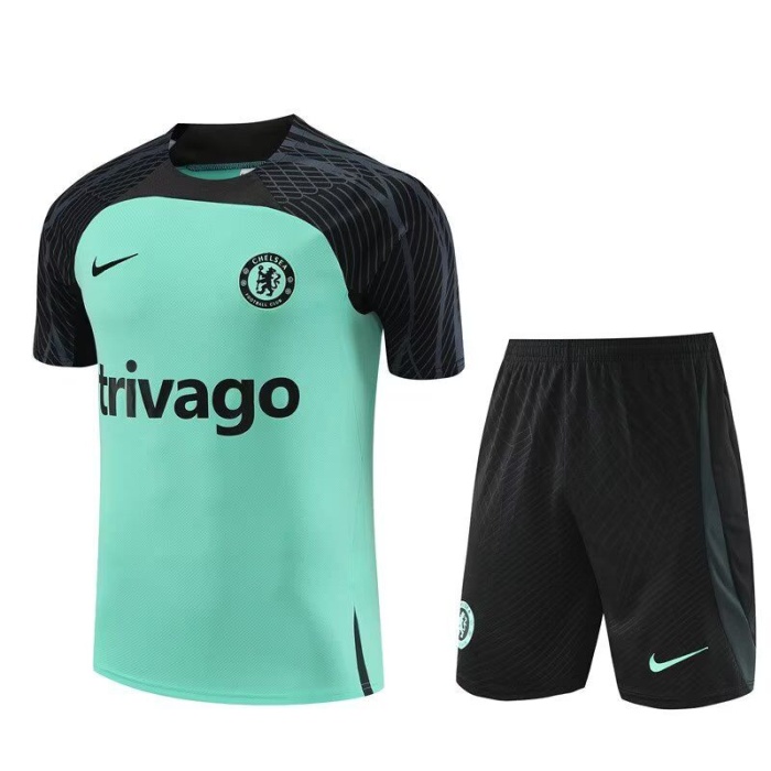 Chelsea 23/24 Green/Black Training Kit Jersey