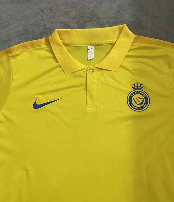 Al-Nassr 23/24 Yellow Polo Shirts