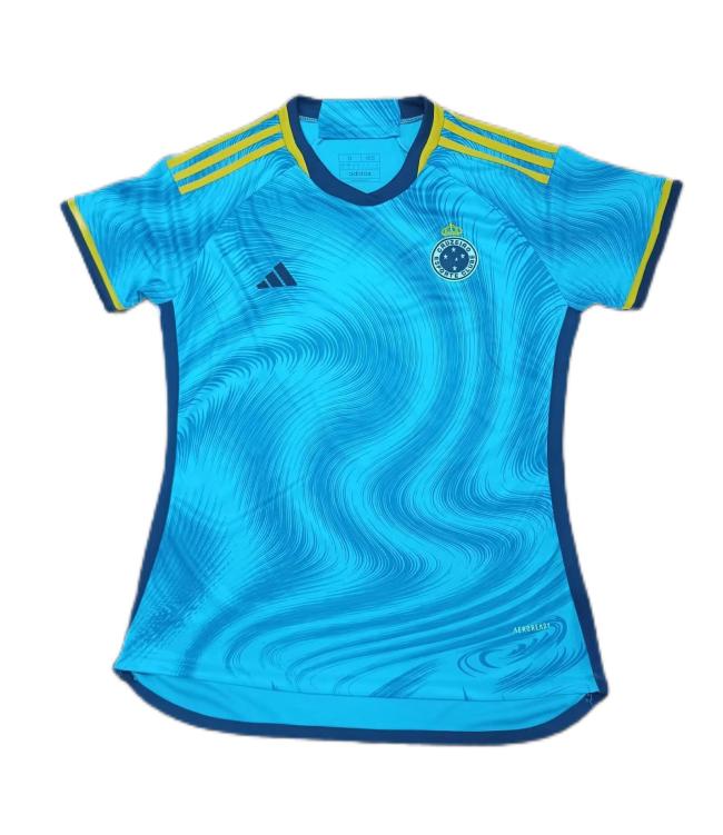Cruzeiro Woman 23/24 Third Sky Blue Jersey