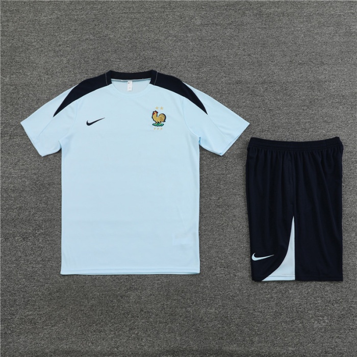 France 23/24 Light Blue Training Kit Jerseys