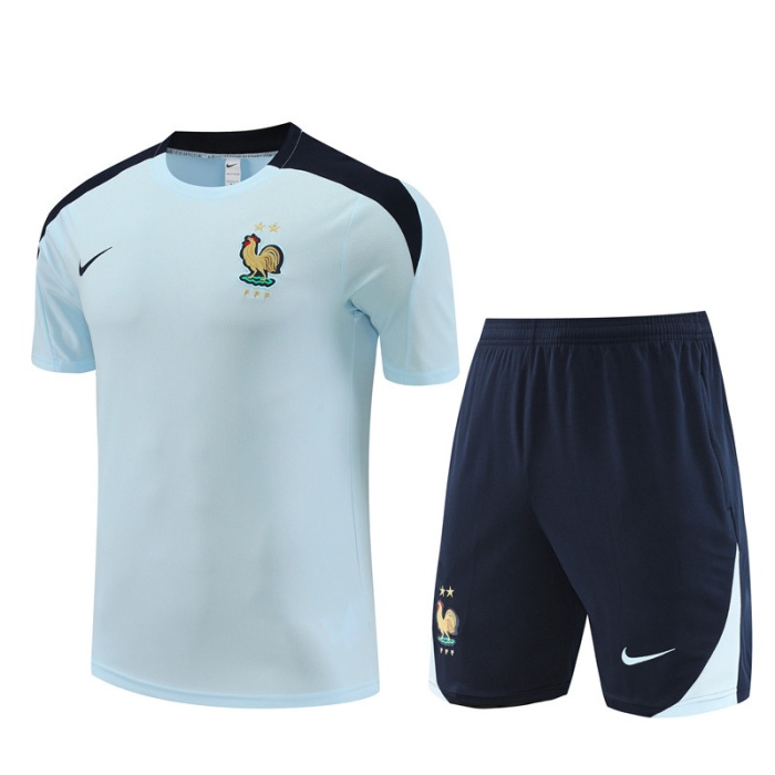 France 23/24 Light Blue Training Kit Jerseys