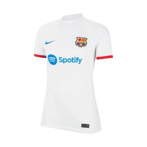 Barcelona Woman 23/24 Away White Soccer Jersey