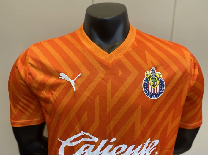 Chivas Guadalajara 23/24 GK Orange Jersey
