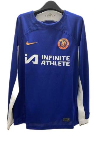 Chelsea 23/24 Home Sponsor Long Jersey