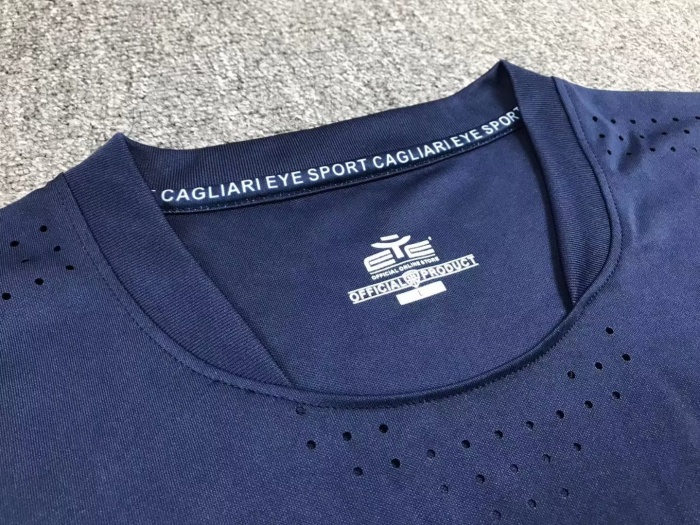 Cagliari 23/24 Third Navy Blue Soccer Jersey