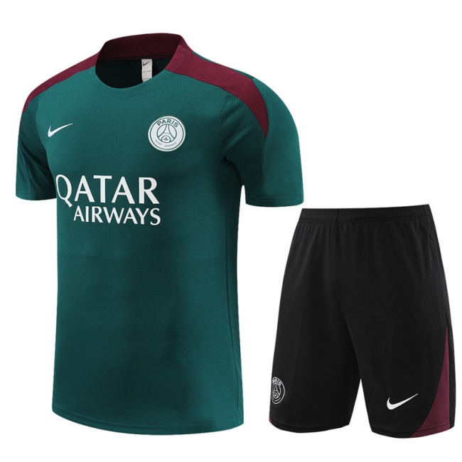 PSG 23/24 Dark Green Training Kit Jerseys
