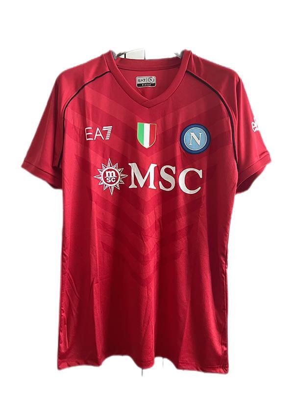 Napoli 23/24 GK Red Soccer Jersey