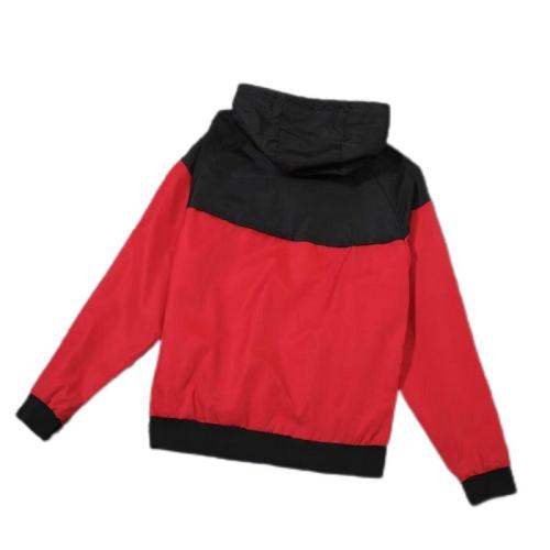 AC Milan 23/24 Wind Coat - Black/Red