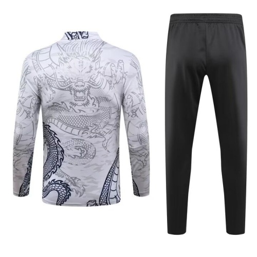 Real Madrid 23/24 Tracksuit - White Dragon