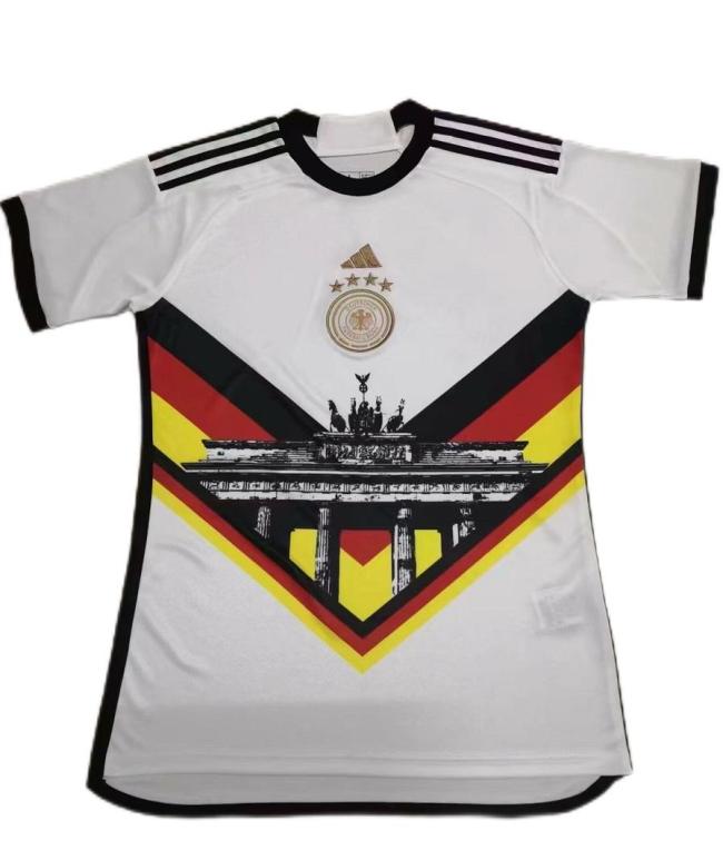 Germany 23/24 City White Soccer Jersey