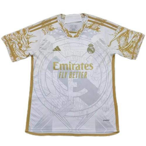 Real Madrid 23/24 Special White/Golden Jersey