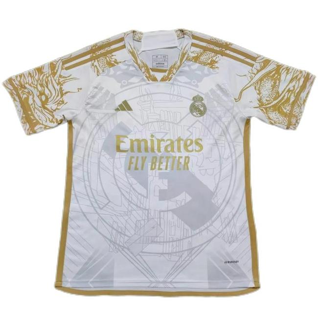 Real Madrid 23/24 Special White/Golden Jersey