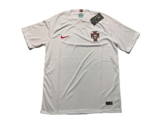 Portugal 2018 World Cup Away White Jersey