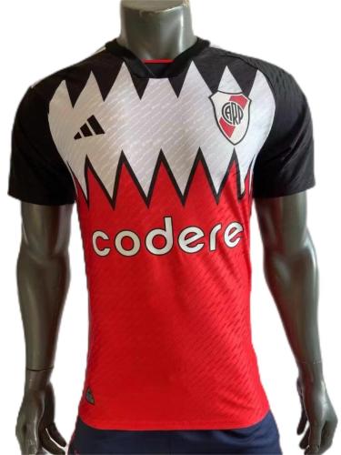 River Plate 23/24 Away White/Red Jersey(Player)