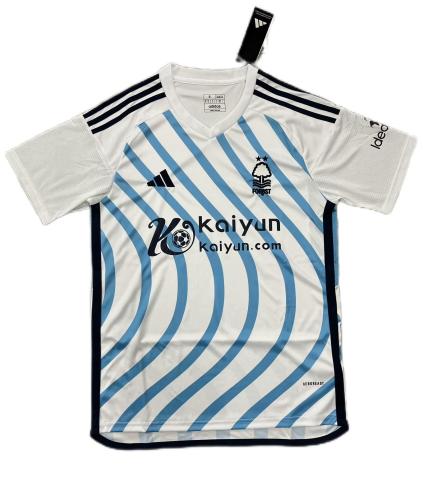 Nottingham Forest 23/24 Away Sky/Blue Sponsor Jersey