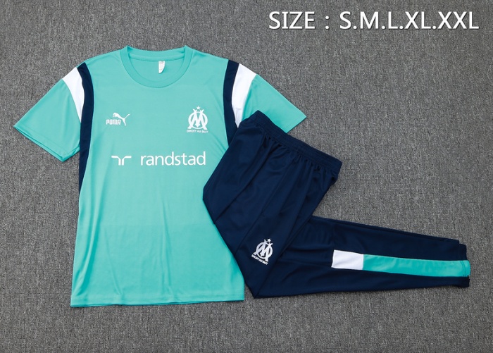 Marseilles 23/24 Green Training Kit Jerseys