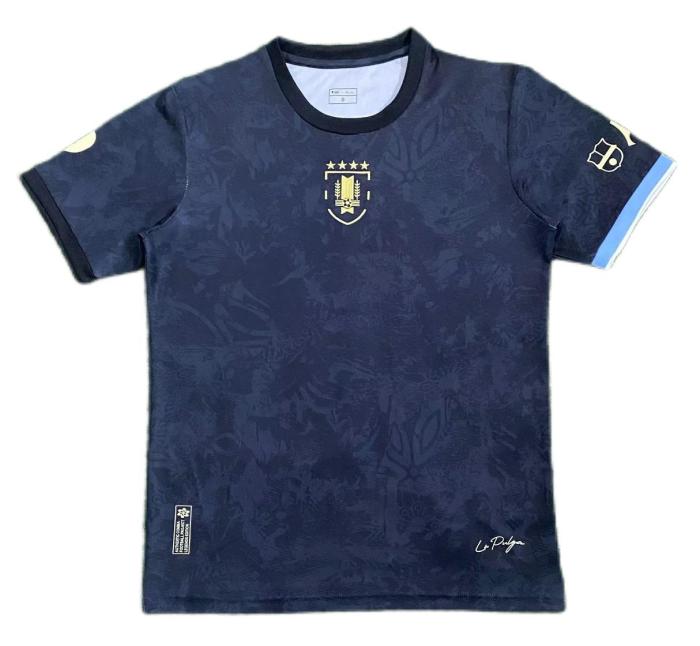 Uruguay 23/24 Special Navy Blue Soccer Jersey