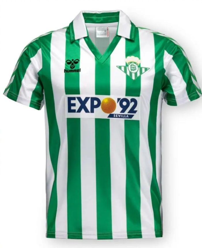 Real Betis 88/89 Home Soccer Jersey