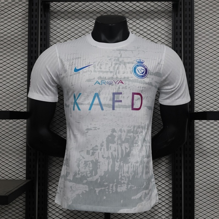 Al-Nassr 23/24 Third White Soccer Jersey(Player)