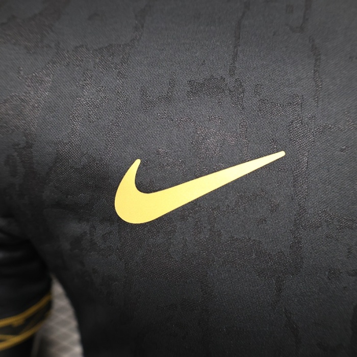 Brazil 23/24 Black/Golden Training Jersey(Player)