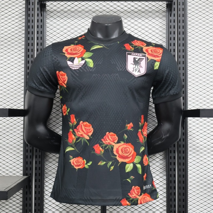 Japan 23/24 Special Black Flower Jersey(Player)