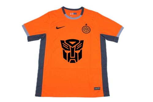 Inter Milan 23/24 Third Orange Transformers Jersey