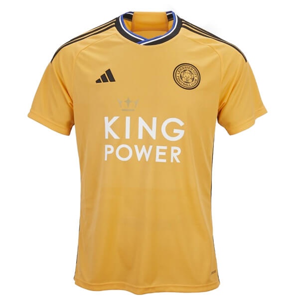 Leicester City 23/24 Third Yellow Soccer Jersey