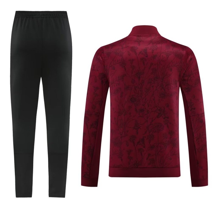 Bayern Munich 23/24 Tracksuit - Dark Red