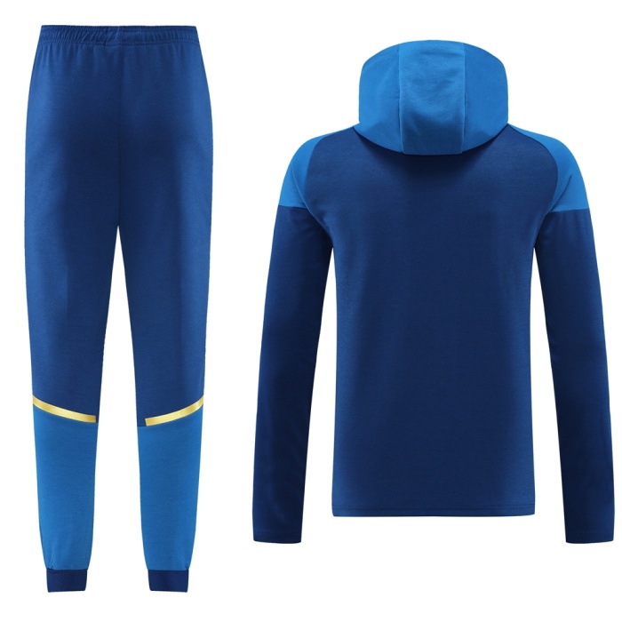 Marseilles 23/24 Hoodie Tracksuit - Dark Blue