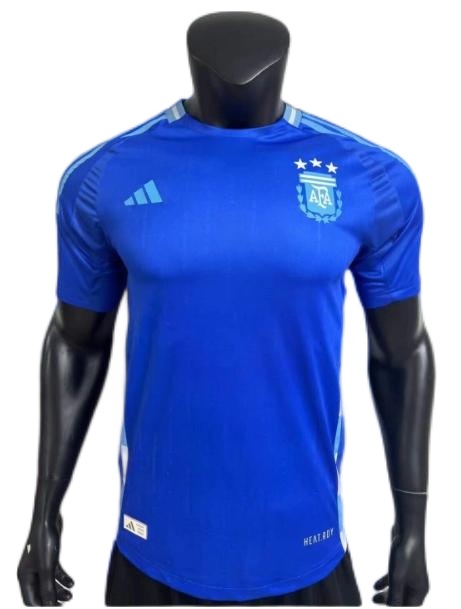 Argentina 2024 Away Blue Soccer Jersey(Player)