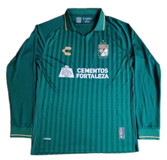 Club Leon 23/24 Special Green Long Soccer Jersey