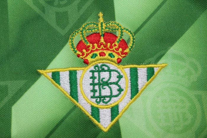 Real Betis 91/92 Away Green Soccer Jersey