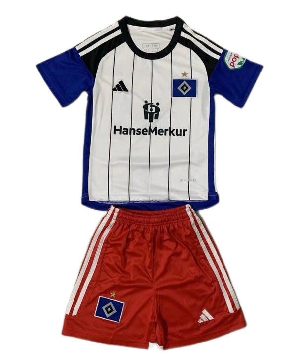 Kids-Hamburg SV 23/24 Home Soccer Jersey