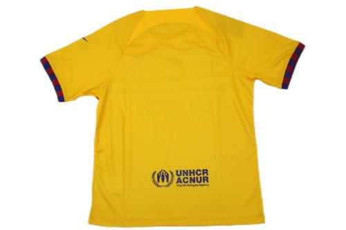 Barcelona 23/24 Fourth Yellow Soccer Jersey