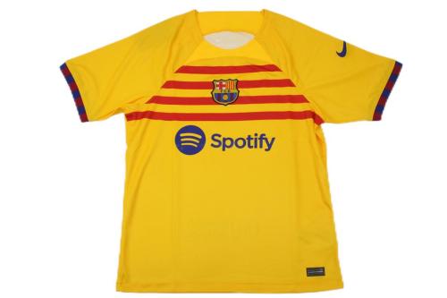 Barcelona 23/24 Fourth Yellow Soccer Jersey