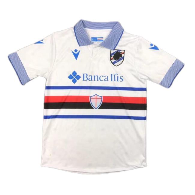 Sampdoria 23/24 Away White Soccer Jersey