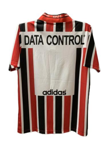 Sao Paulo 1997 Away Black/Red Soccer Jersey