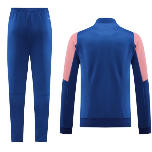 Lyon 23/24 Tracksuit - Blue/Pink