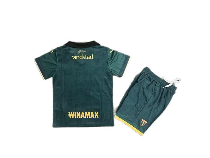 Kids-RC Lens 23/24 Special Dark Green Soccer Jersey